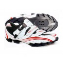 SHIMANO Chaussures VTT M087 Noire/Rouge