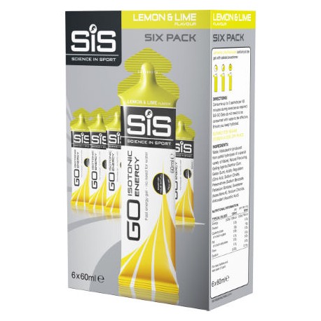 SIS Gels isotoniques GO citron (pack de 6)
